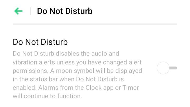 Fix phone not receiving calls vodafone by Disable Do Not Disturb mode.